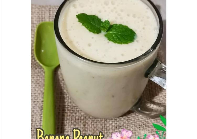 Resep Banana Peanut Butter Smooties Anti Gagal