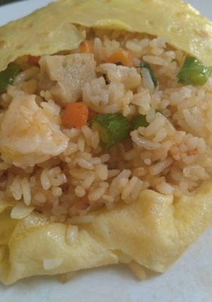 Foto resep Omurice#korean omelete rice#indonesian taste