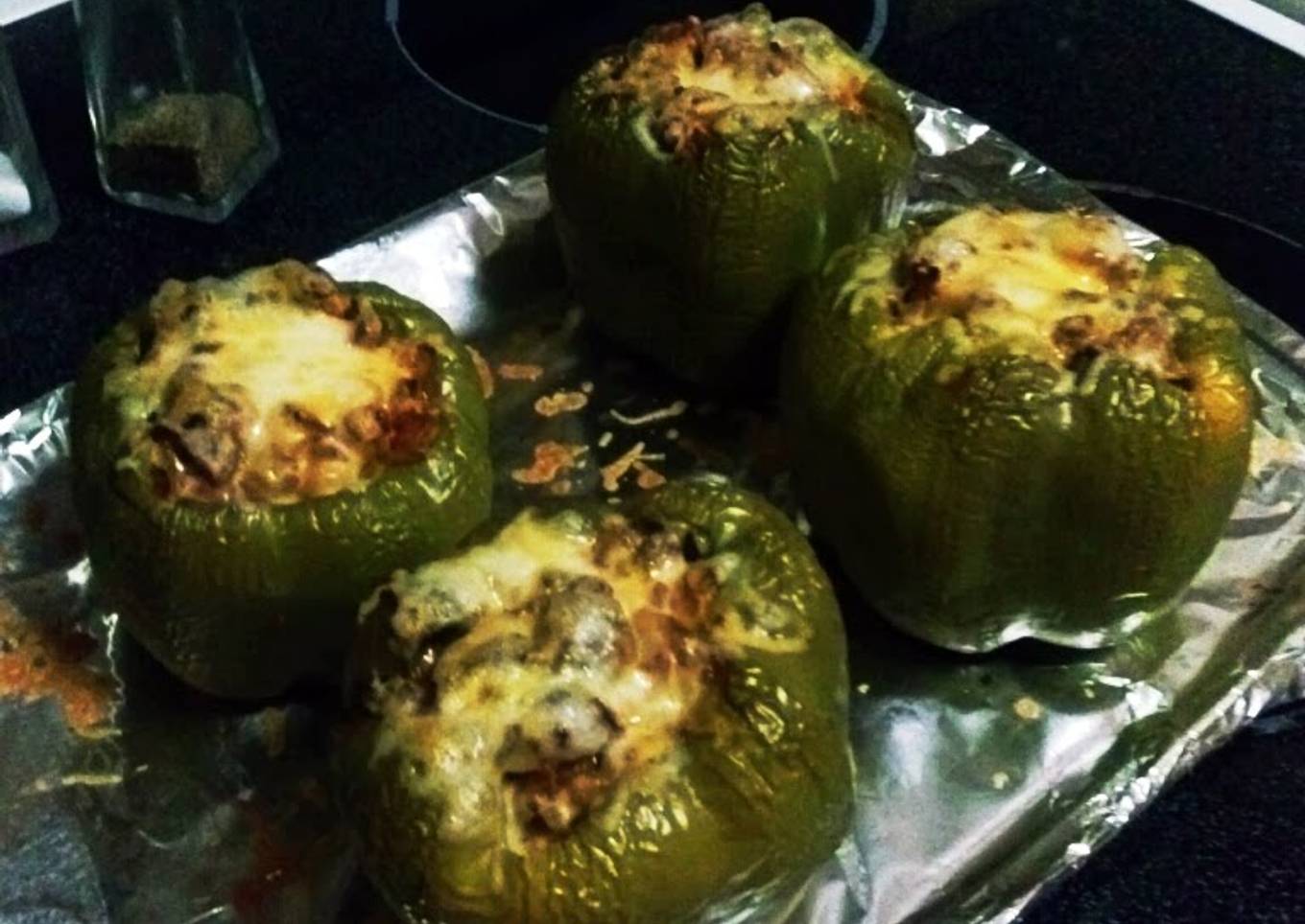 Fajita Style Stuffed Green Peppers! A must have meal for everyone!