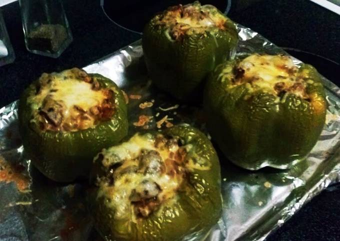 How to Make Exotic Fajita Style Stuffed Green Peppers! A must have meal for everyone! for Vegetarian Recipe