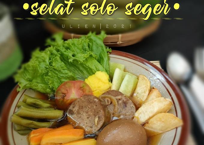 Cara Bikin Selat solo seger Yang Enak