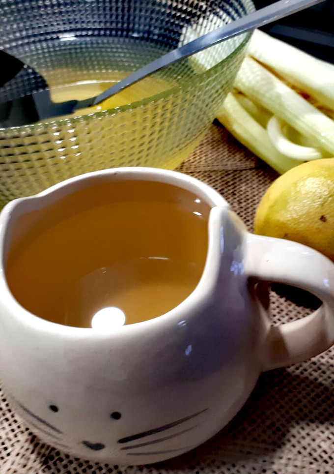Una foto de Caldo depurativo
