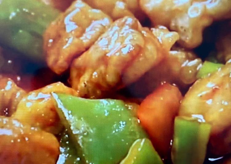 Easiest Way to Make Homemade Sweet &amp; Sour chicken