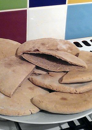 A picture of Vickys Pitta Bread, GF DF EF SF NF.