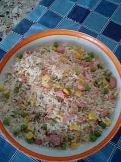 Una foto de Ensalada de arroz