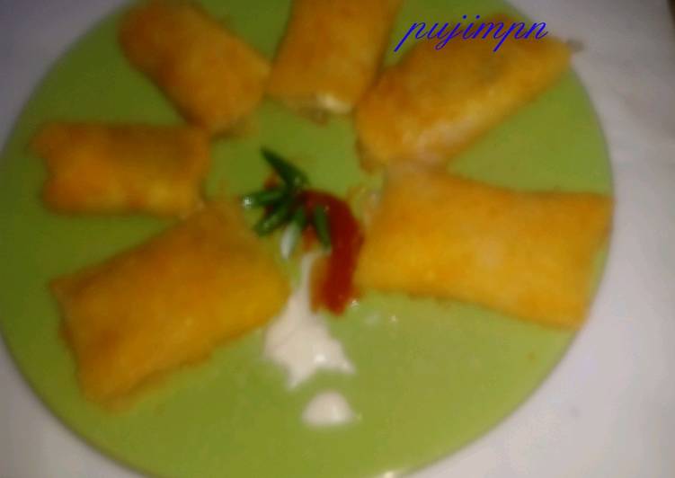 makanan 153. Risoles Mayo dengan kulit pisang Jadi, Lezat Sekali