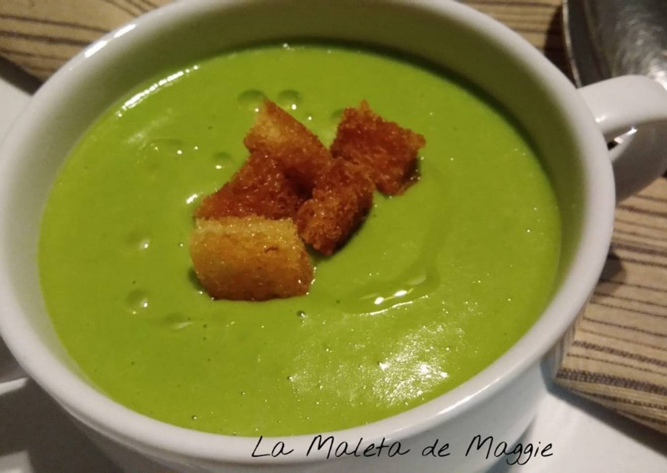 Crema de guisantes
