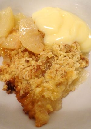 A picture of Apple Crumble.