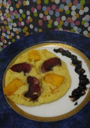 Foto resep Pancake susu kambing