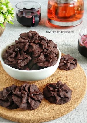 Foto resep Chocolate Butter Cookies