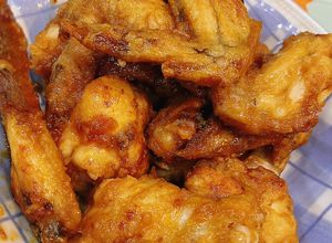 Hình của món Cánh gà chiên mắm 🍗.