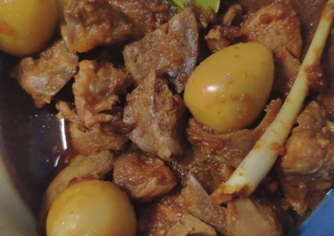 Resep Semur ati ampela telur puyuh, Bikin Ngiler