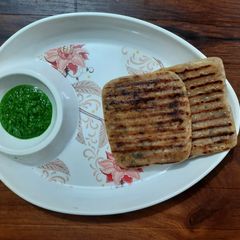 A picture of Grill cauliflower pocket.