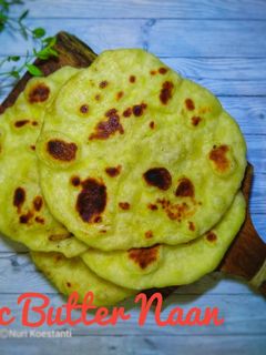 Foto resep Garlic Butter Naan