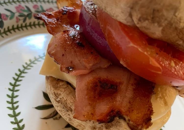 Steps to Make Award-winning Mushroom bun burger