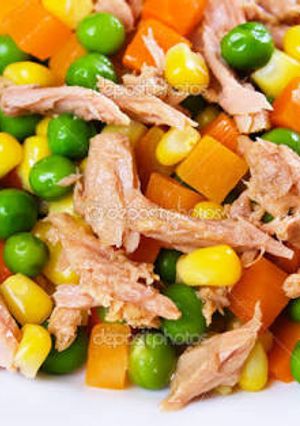 Una foto de Ensalada de atún