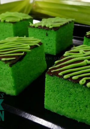 Foto resep Brownies Kukus Pandan Ny.Liem
