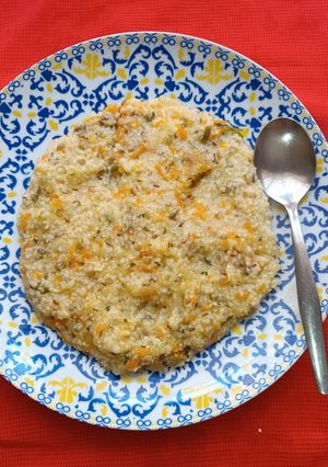 A picture of Vegetable Samak rice Sabudana Khichadi (Navratri Special).