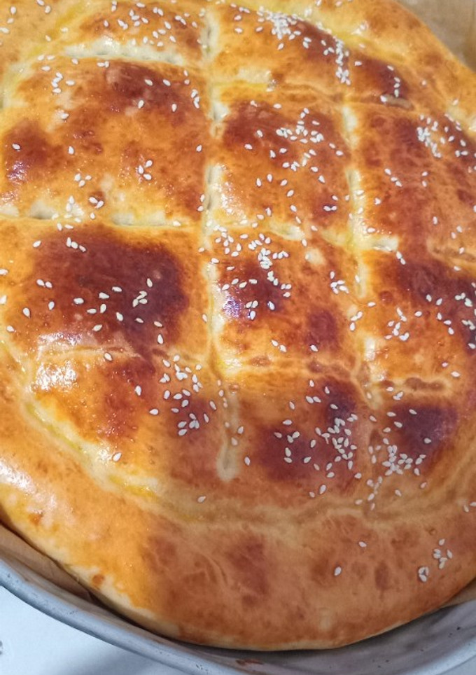 صورة لوصفة خبز البيدا التركي 🥖