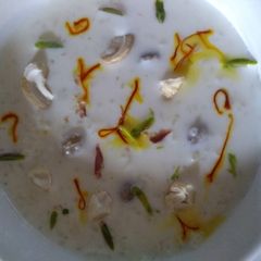 A picture of Rice kheer.