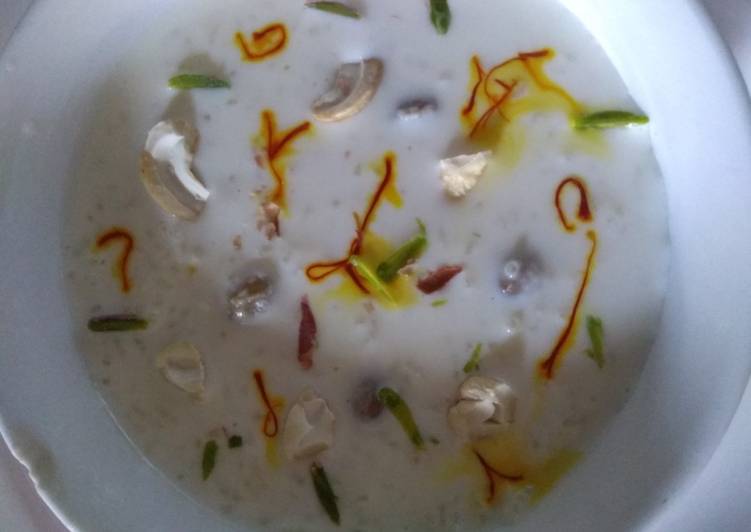 Recipe of Any-night-of-the-week Rice kheer