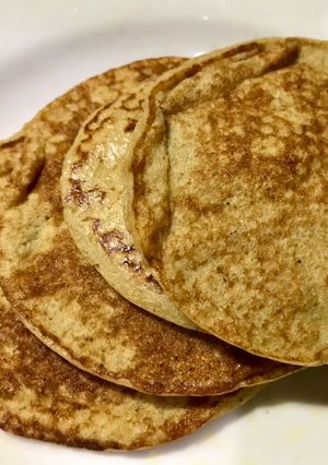 Foto resep Banana Oat Pancake with Kefir (Diet) 58 Kalori/pcs