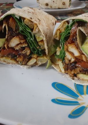 Una foto de Shawarma