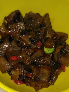 Foto resep Oseng kikil pete