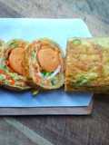 Telur gulung sosis sayur