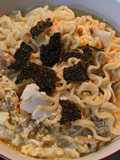 Mie Instan Telur Asin Keju