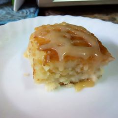 A picture of Basbousa(Semolina Cake).