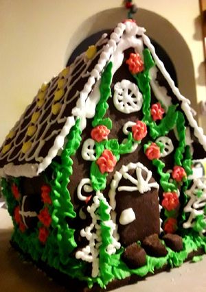 Una foto de Casita de chocolate
