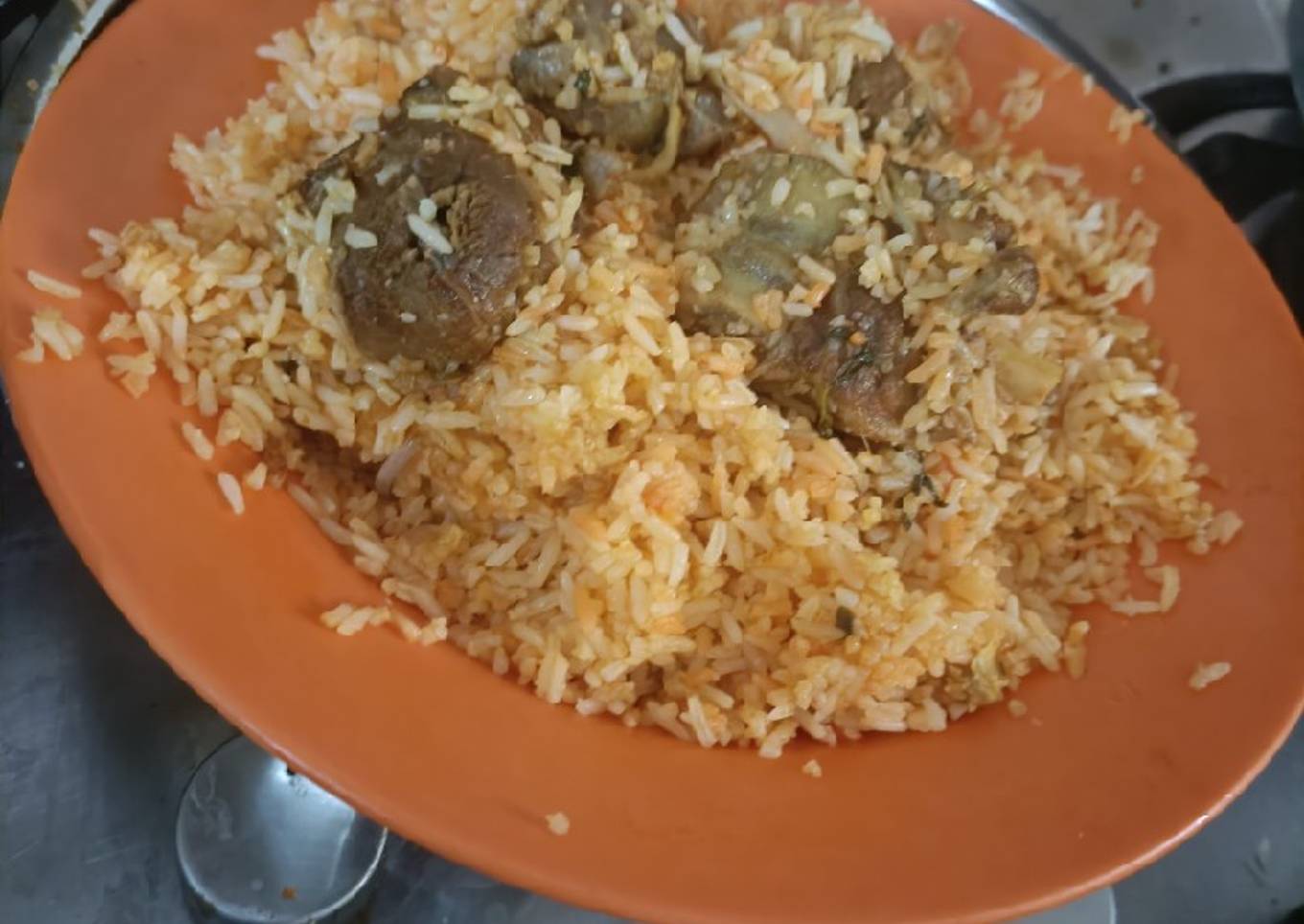 Thanjavur style mutton biriyani