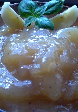A picture of Sig's Banana Jam.