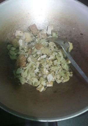 Foto resep Tumis kembang kol tahu tempe