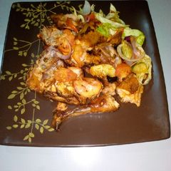 Oven baked Chicken A picture of Oven baked Chicken.