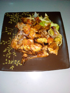 A picture of Oven baked Chicken.