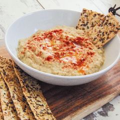 A picture of Smokey Baba Ganoush.