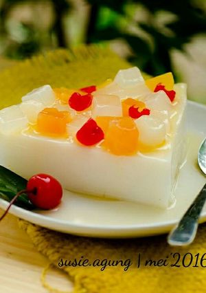 Foto resep Puding tahu