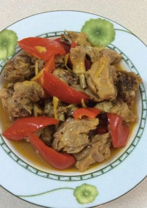Hình của món Đùi vịt làm gì với nước dừa Ba Tri?.