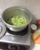 Su su xào thịt heo