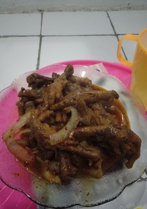 Foto resep Ceker saus mentega