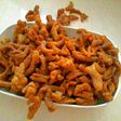 Kudapan Asin : Keripik Usus Crispy Simple