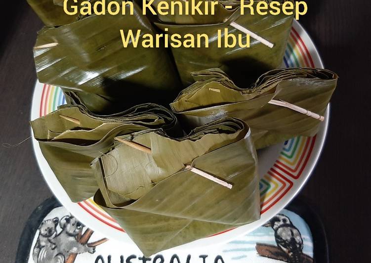 Gadon Kenikir - Resep Warisan Ibu