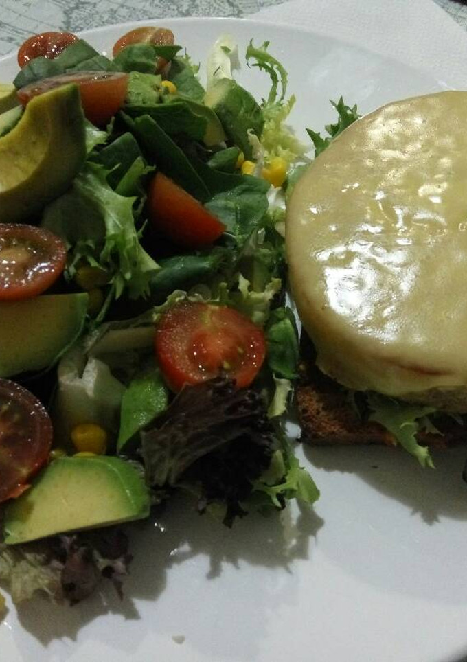 Una foto de Hamburguesas de tofu y avena