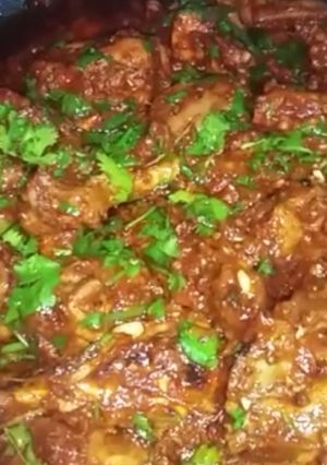 A picture of Highway Style Koyla Karahi.