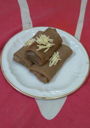 Foto resep Dadar gulung coklat keju