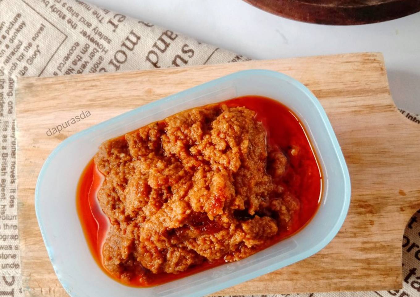 Bumbu kacang (batagor, siomay, cilok, dll)