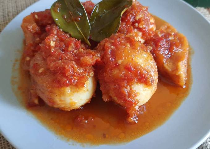 Resep: Bali tahu telor Yang Enak