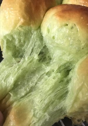 Foto resep Roti sobek pandan
